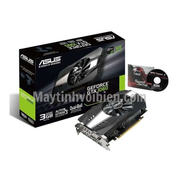 Card Màn Hình ASUS GTX1060 3GB 1FAN